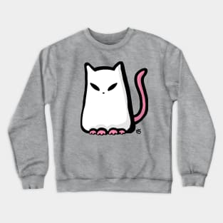 MEOWY the Ghost Kitty Crewneck Sweatshirt